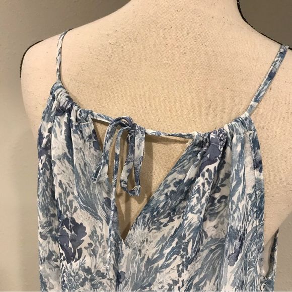 Old Navy Blue and White Maxi Dress - Picture 8 of 11